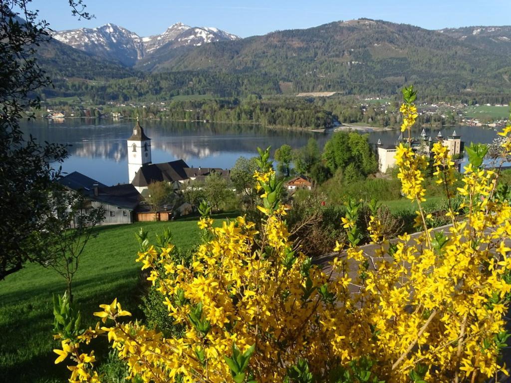 Вилла Altroiterhof Sankt Wolfgang im Salzkammergut Экстерьер фото