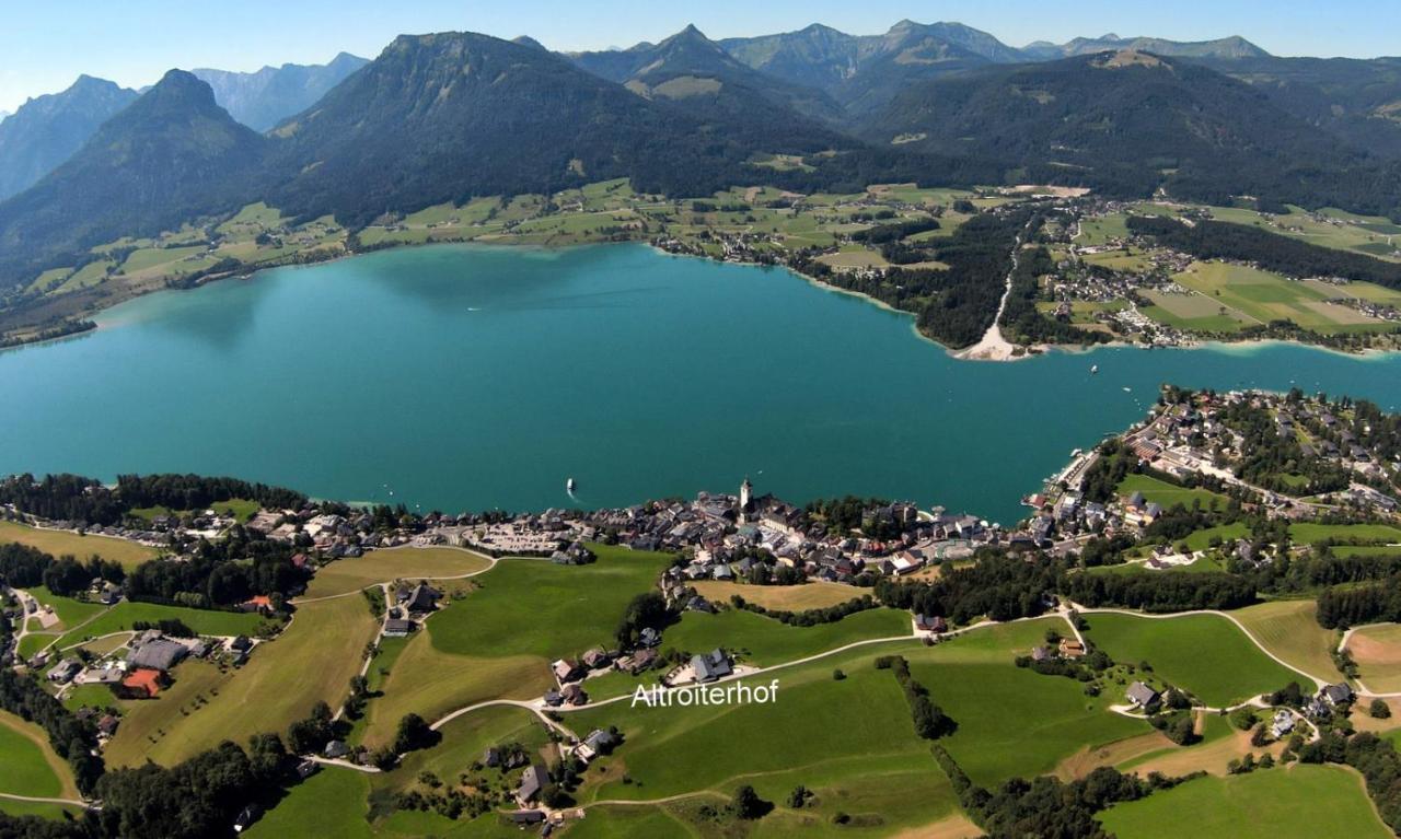Вилла Altroiterhof Sankt Wolfgang im Salzkammergut Экстерьер фото