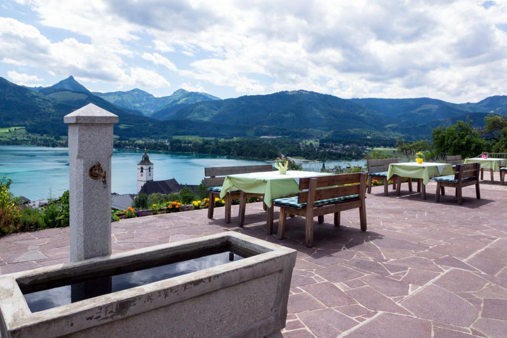 Вилла Altroiterhof Sankt Wolfgang im Salzkammergut Экстерьер фото